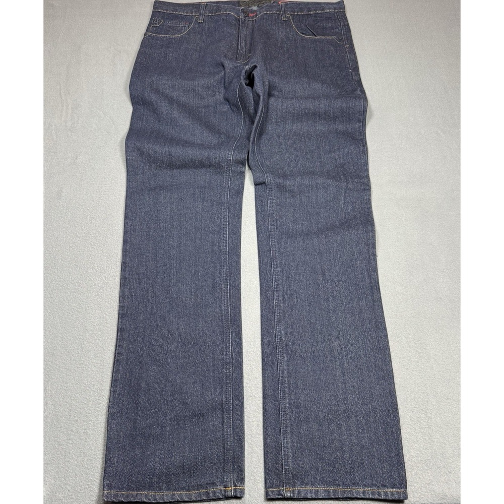 Spitfire Jeans Mens 38x36 Classic Fit Straight Leg Tattoo Y2K Retro Denim Grunge